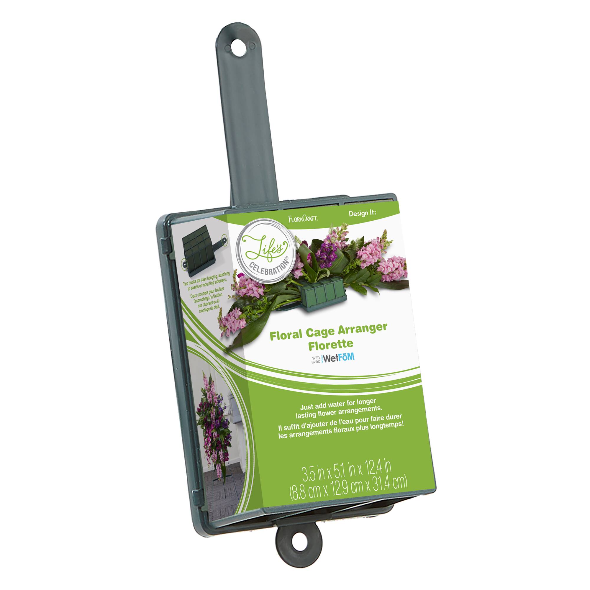 FloraCraft® WetFōM® Floral Design Cage, Green
